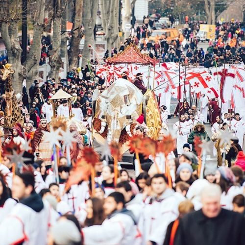 Рождество в Грузии